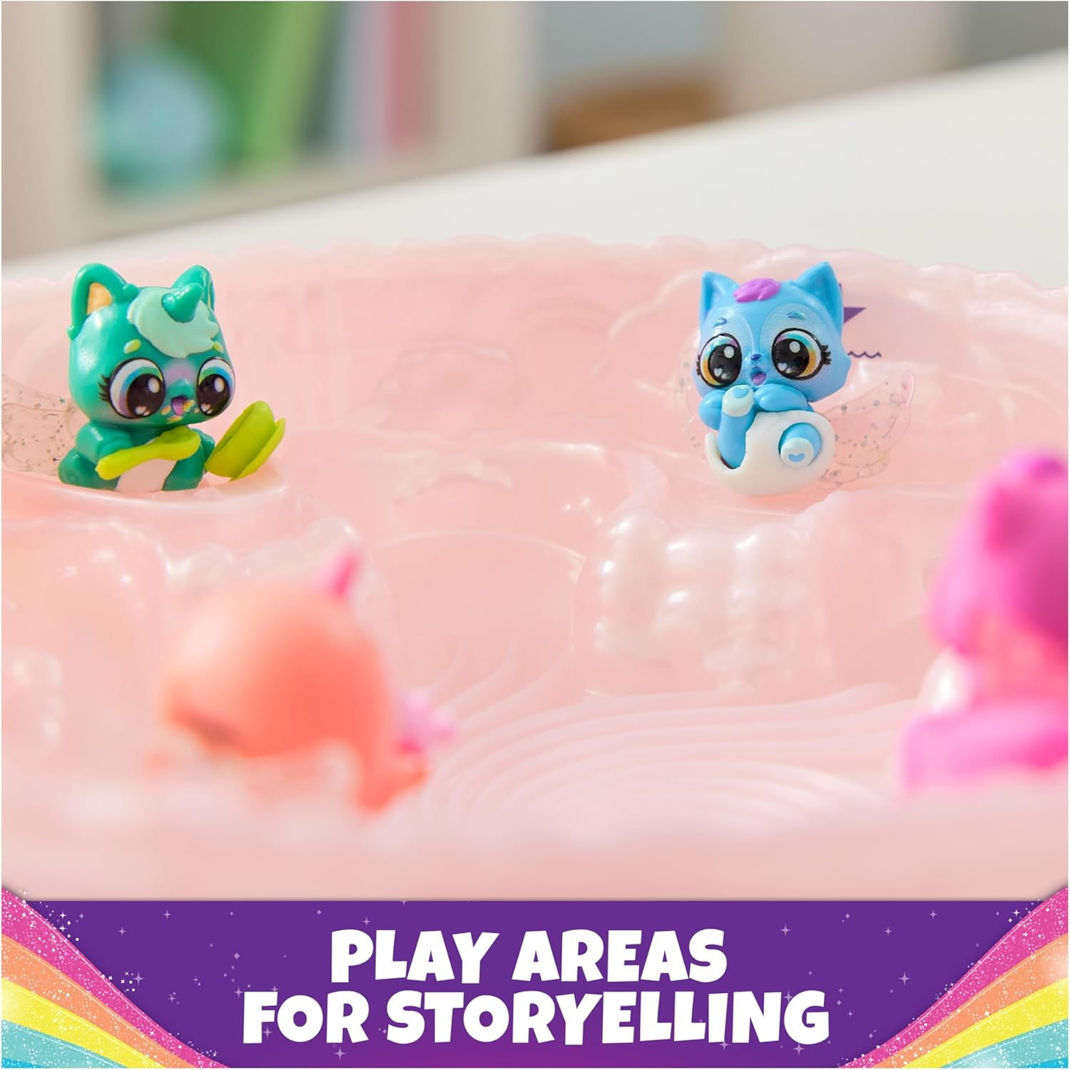 Hatchimals Alive, Rainbow Hatchery Toy with 6 Mini Figures in Colour-Reveal Eggs & 10+ Accessories, Kids&rsquo; Toys for Girls & Boys Aged 3+ image number 4