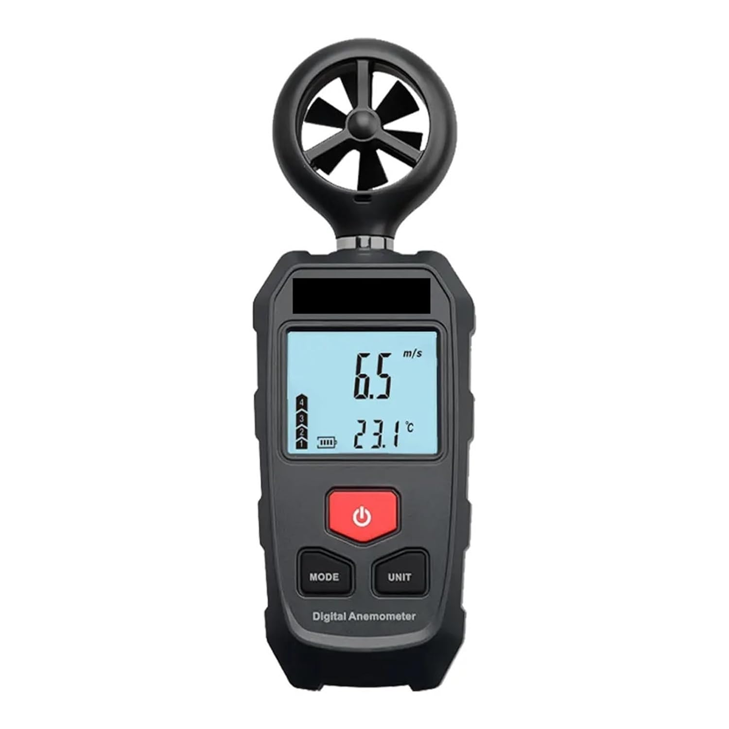 Digital Anemometer, Wind Chill Dew Point Barometric Pressure Tester Handheld Wind Meter