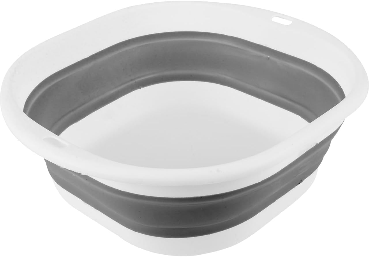 NOLITOY Collapsible Sink for Newborn Travel Wash Basin Face Bathtub Portable Lightweight