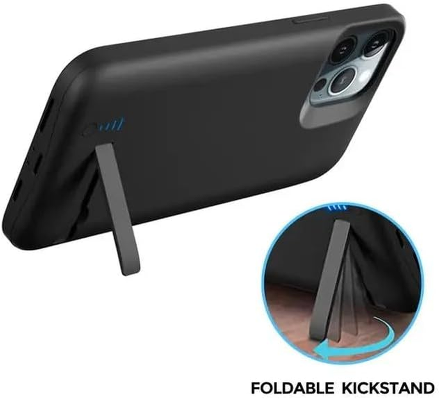Case with Built-In Power Charge & Stand for Iphone 16 Pro | Strong, Lightweight & Slim image number 4
