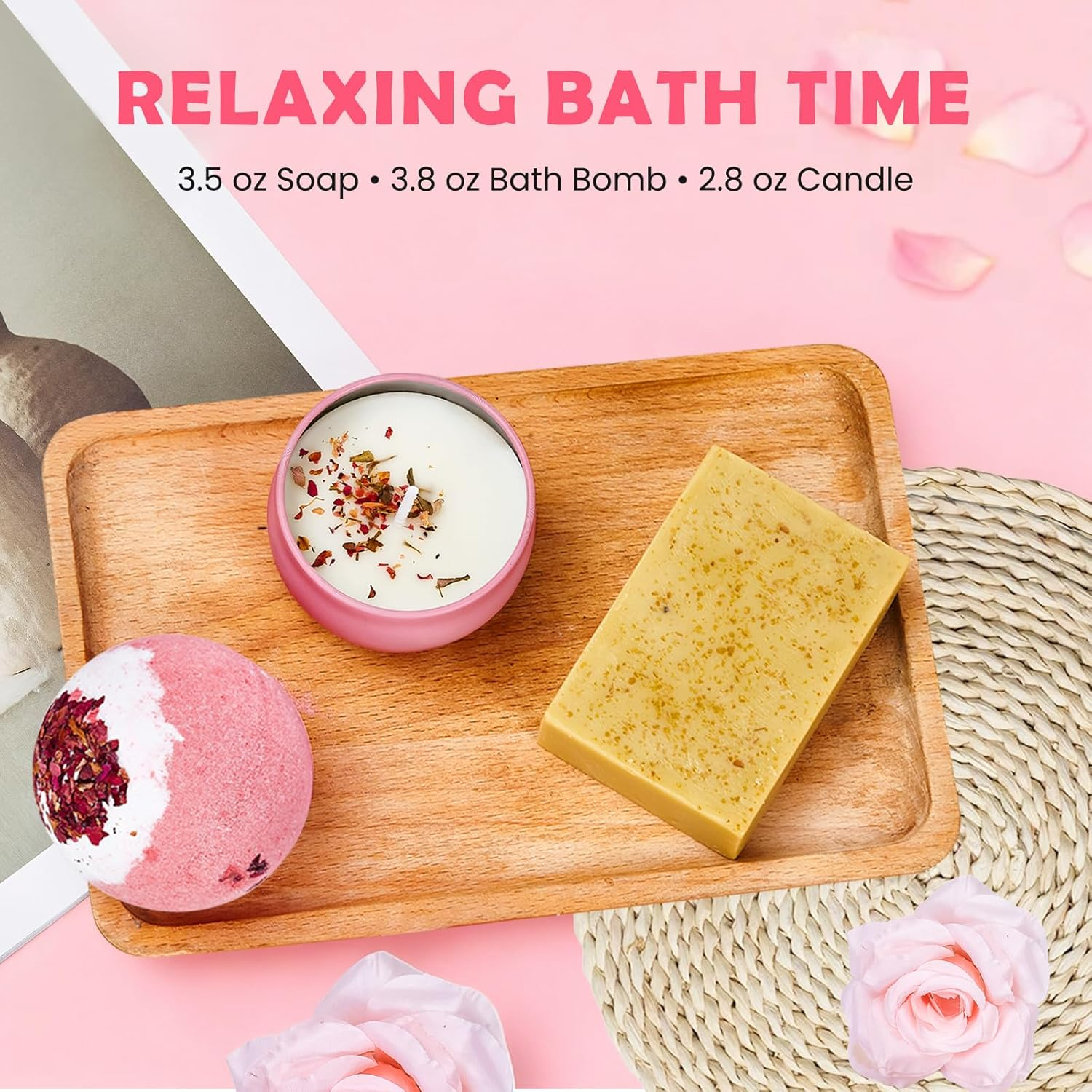 ZAHAT Gifts for Teenage Girls &ndash; Teen Girl Gifts Trendy Stuff Set with Sherpa Blanket, Spa Headband, Candle, Sleep Mask, Fuzzy Socks & Tumbler, Cozy Self-Care Gift Box for Birthday or Christmas image number 2