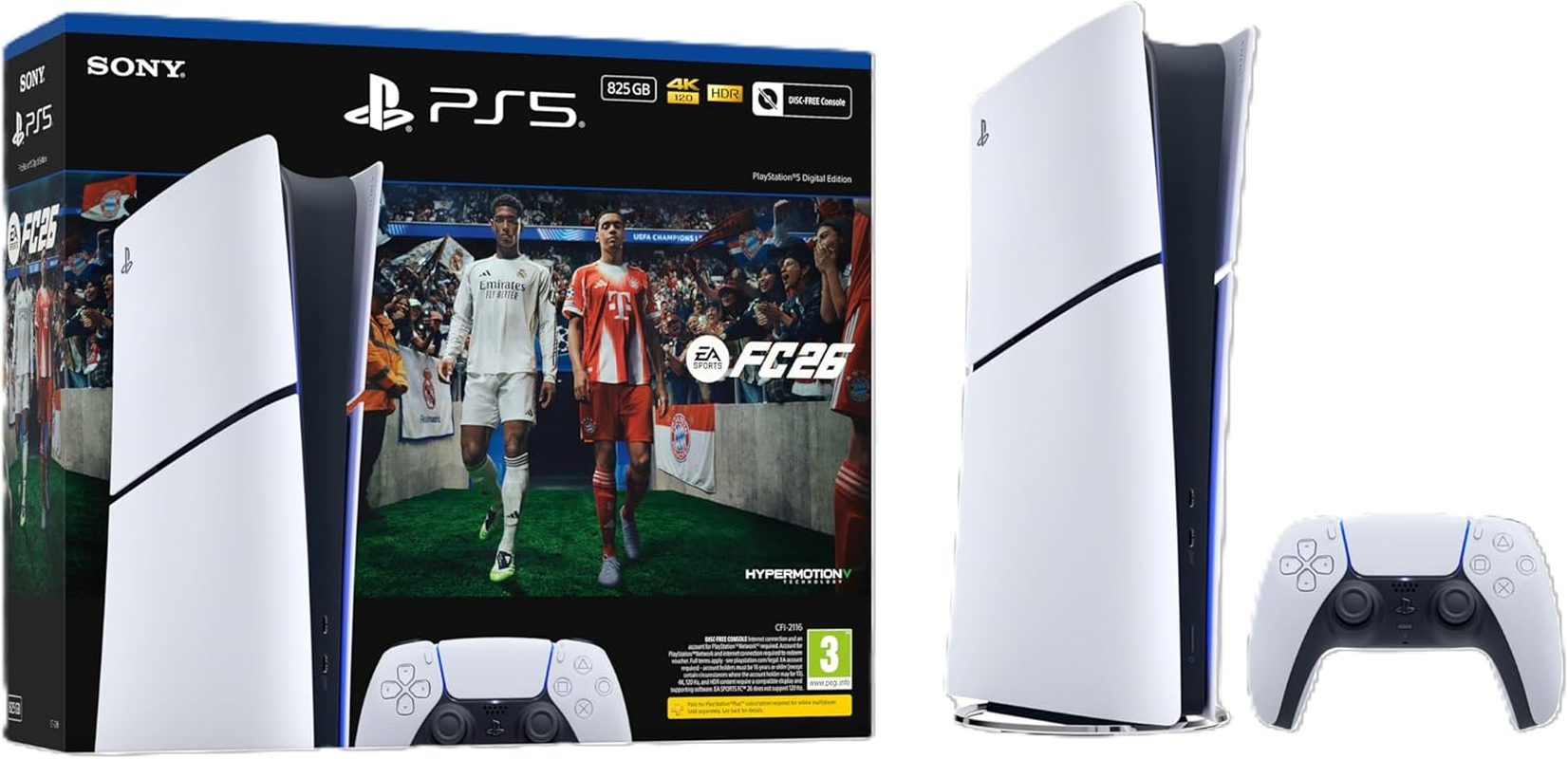 Playstation&reg;5 Digital Edition &ndash; EA SPORTS FC 26 Bundle image number 2