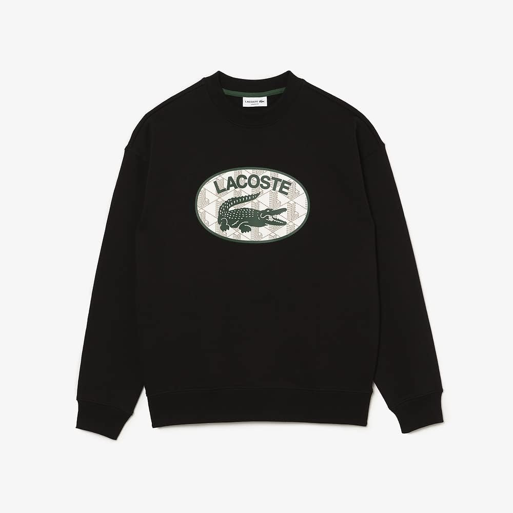 Lacoste Men'S Monogram Logo Crew Neck Sweat image number 3