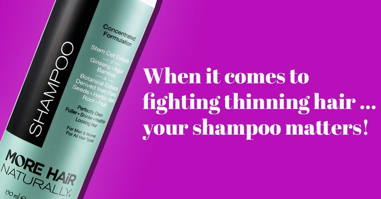 More Hair Naturally TRIPLE STEM CELL SHAMPOO: State of the Art Hair Improvement (Newest Version of Kevis 8 Shampoo) image number 2