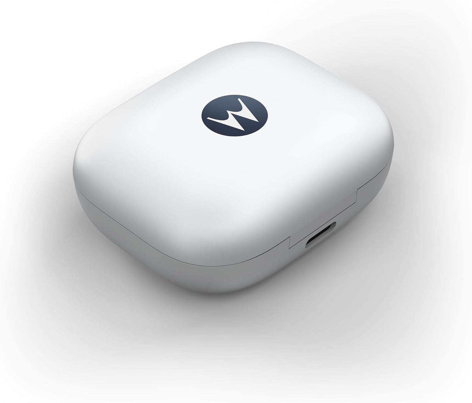 Motorola Moto Buds Wireless Headphones, Immersive Sound with Dolby Atmos, Noise Cancellation, 42 Hours Battery Life, 3 Microphones, Navy Blue [French Version]