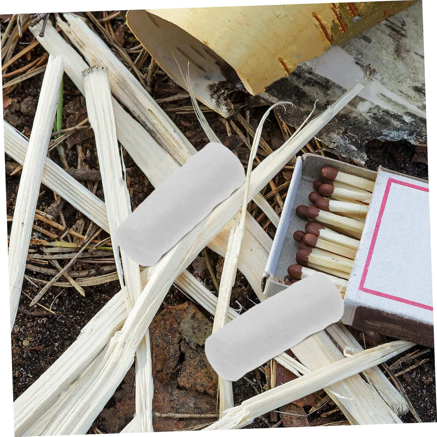 10Pcs Emergency Fire Boys and Girls Camping Carbon Felt Wick Fire Pit Fuel image number 5