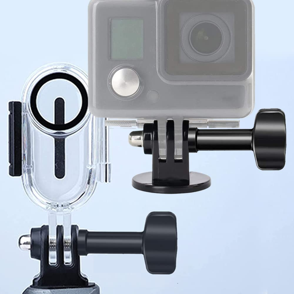 316 Stainless Steel Thumbscrew for Gopro Hero 11/10/9/8/7/6/5，Fire Rock Stainless Steel Screw for Insta360 ONE R and X3 X2-3Packs image number 4