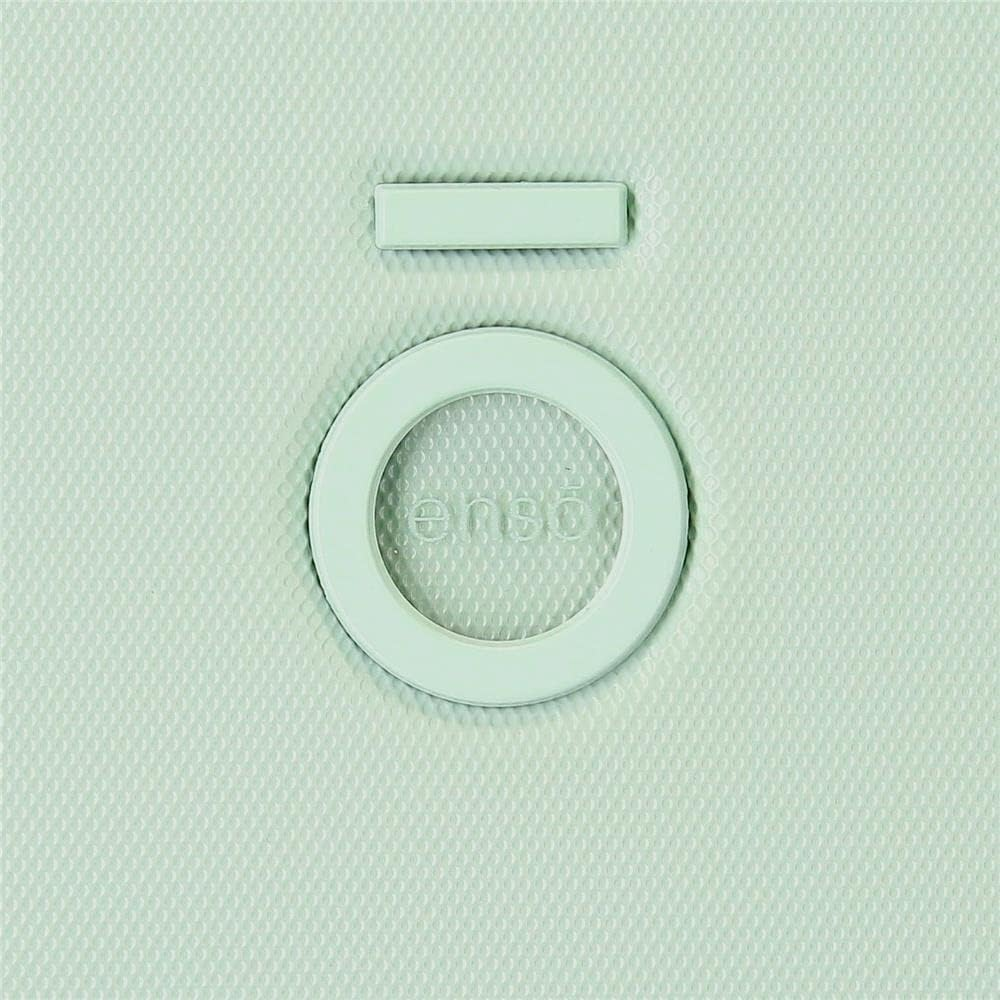 Enso Tropical Love Cabin Suitcase Green 40 X 55 X 20 Cm Rigid ABS Closure TSA Integrated 37L 3.2 Kg 4 Wheels Double Luggage Hand Luggage, Green, Cabin Suitcase, Green, Cabin Suitcase image number 3