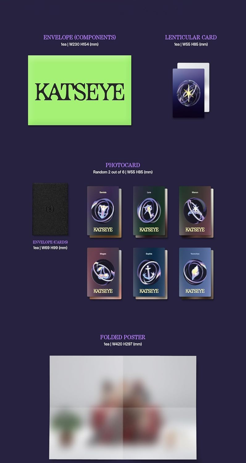 KATSEYE SIS Soft Is Strong 1St EP Album with Tracking (Strong Version)