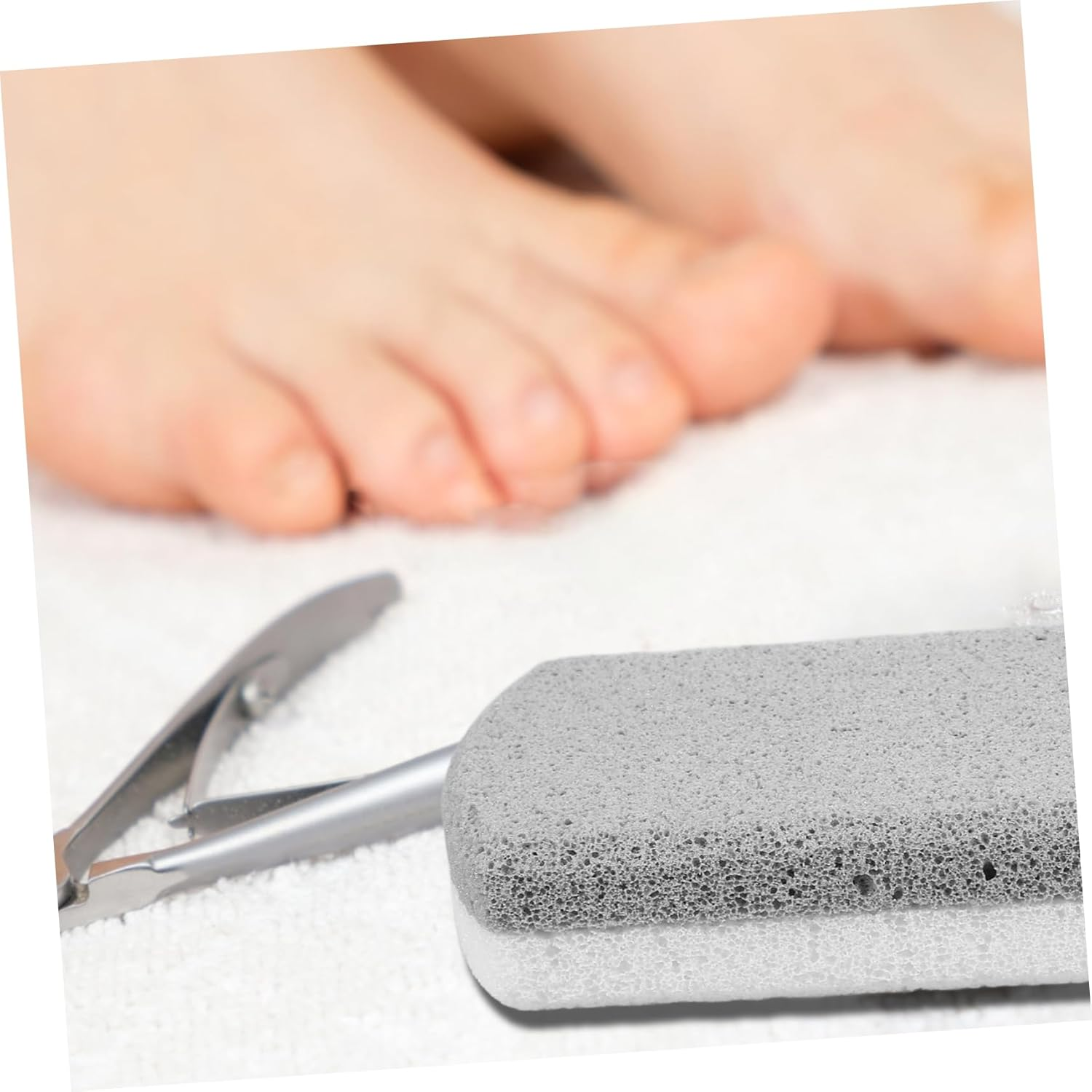 Ipetboom 4Pcs Pumice Stone Foot Wash Board Pedicure Callus Remover for Feet Callus Removal Tool image number 1