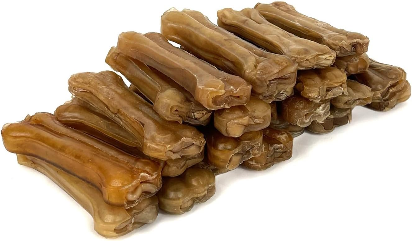 It'S Treat Time Dog Rawhide Bone Pressed NAT 11Cm (25 Pack) - Long-Lasting Dog Treats, Dental Chews for Dogs, Teeth Cleaning, Tartar Control, Oral Health image number 4