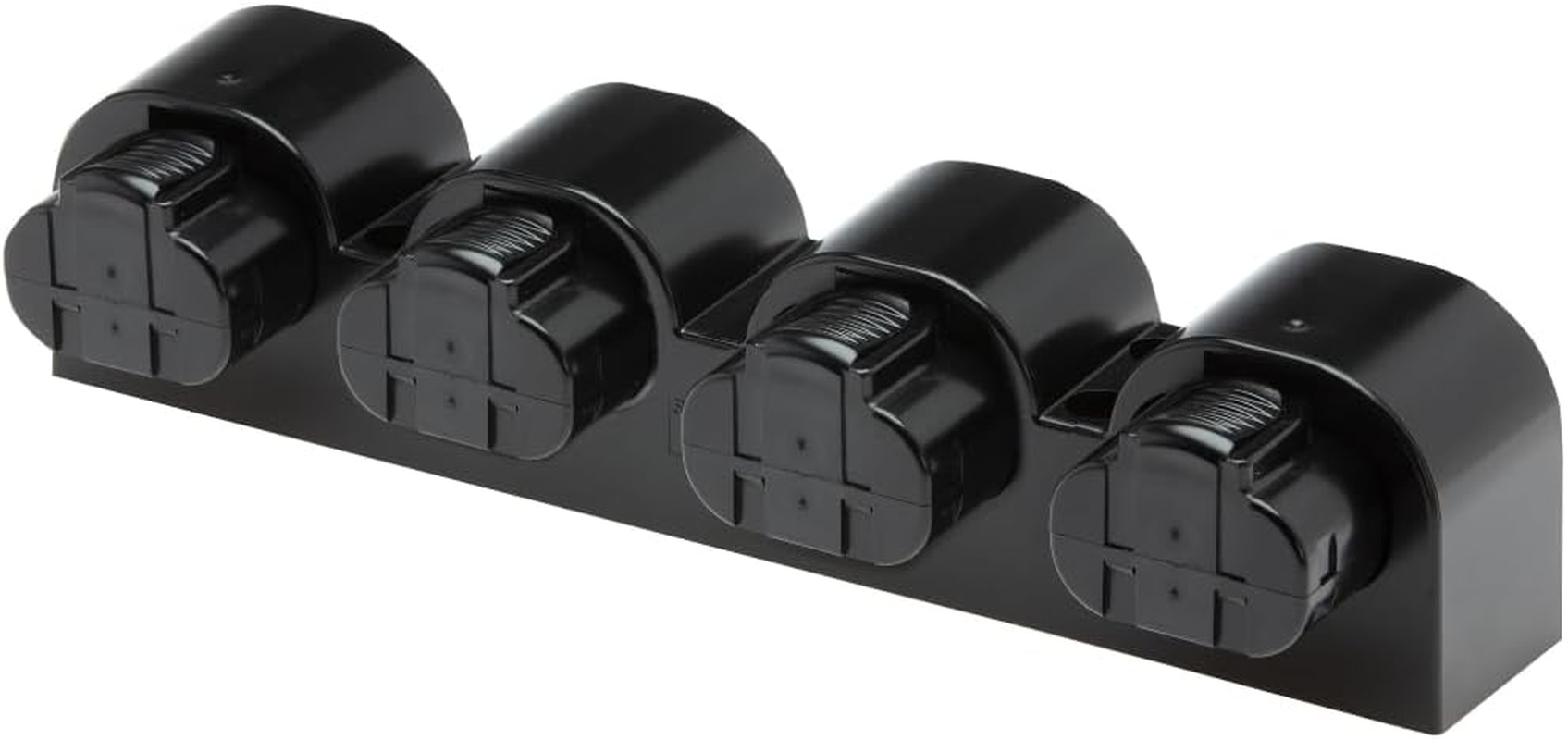 48 Tools 4-Unit Battery Holder for Paslode 7.4V Li-Ion &ndash; Wall Mount Organiser for Secure Battery Storage in Workshops, Vans & Job Sites image number 3