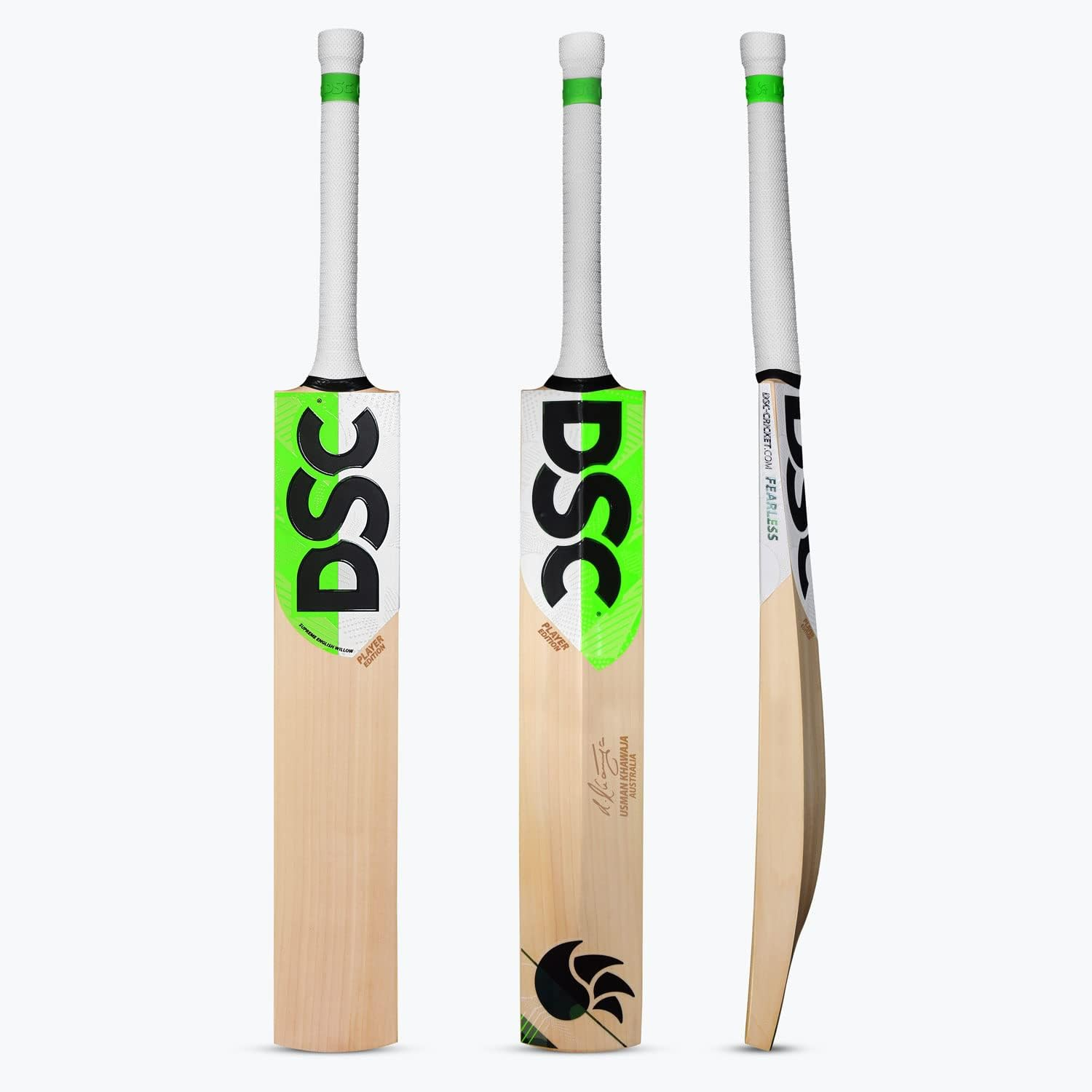 Dsc Cricket Bat English Willow Split Player Mens image number 1
