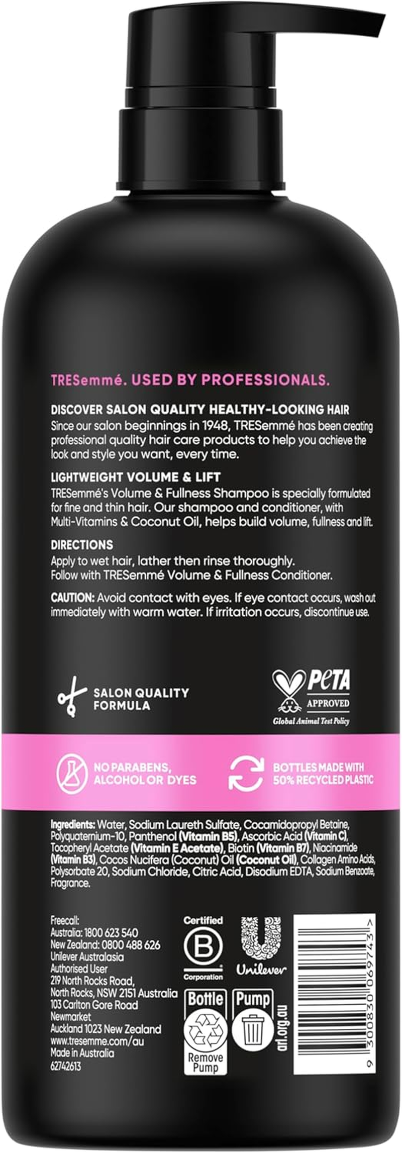 Tresemm&eacute; Volume and Fullness Shampoo 940 Ml image number 5