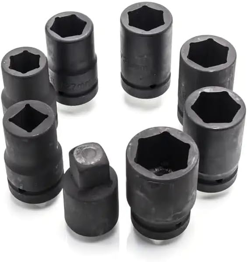 1" Drive Torque Multiplier Hand Lug Wrench Wheel Nut Remover 1-58 Ratio 8 Sockets image number 5