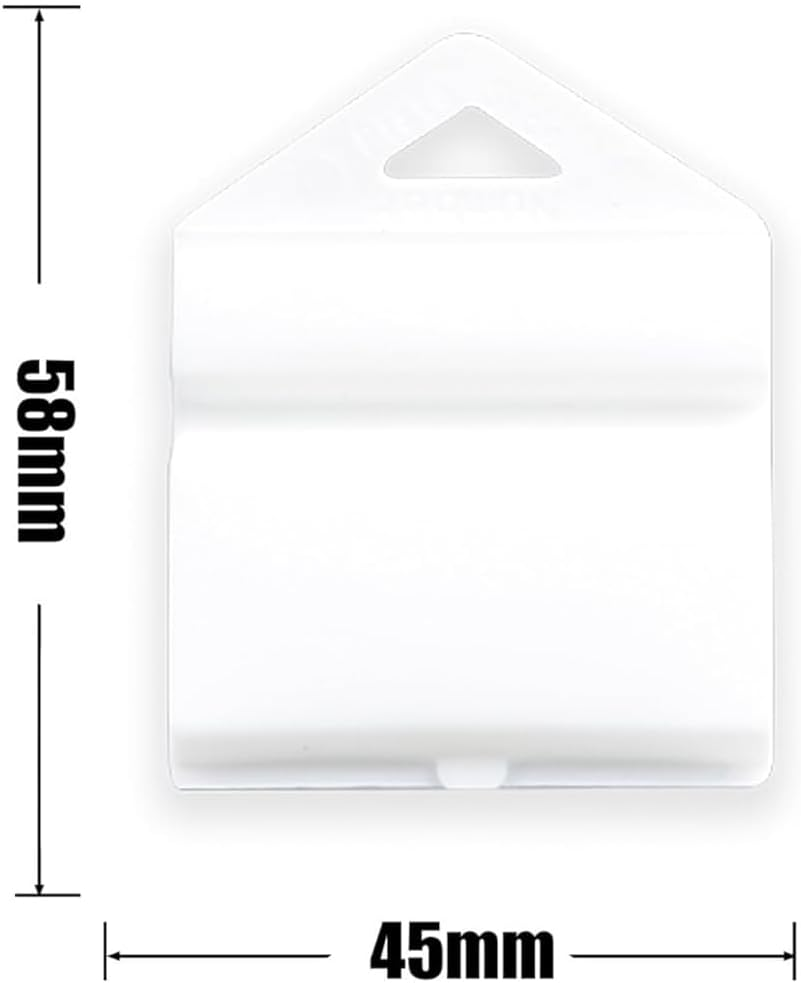 Clip It on 8-Pack No Drill License Plate Mounting Kit, Universal Quick Install Front & Rear Holder Frame with Durable Plastic Clips for Cars, Trucks and Suv(Black) image number 3