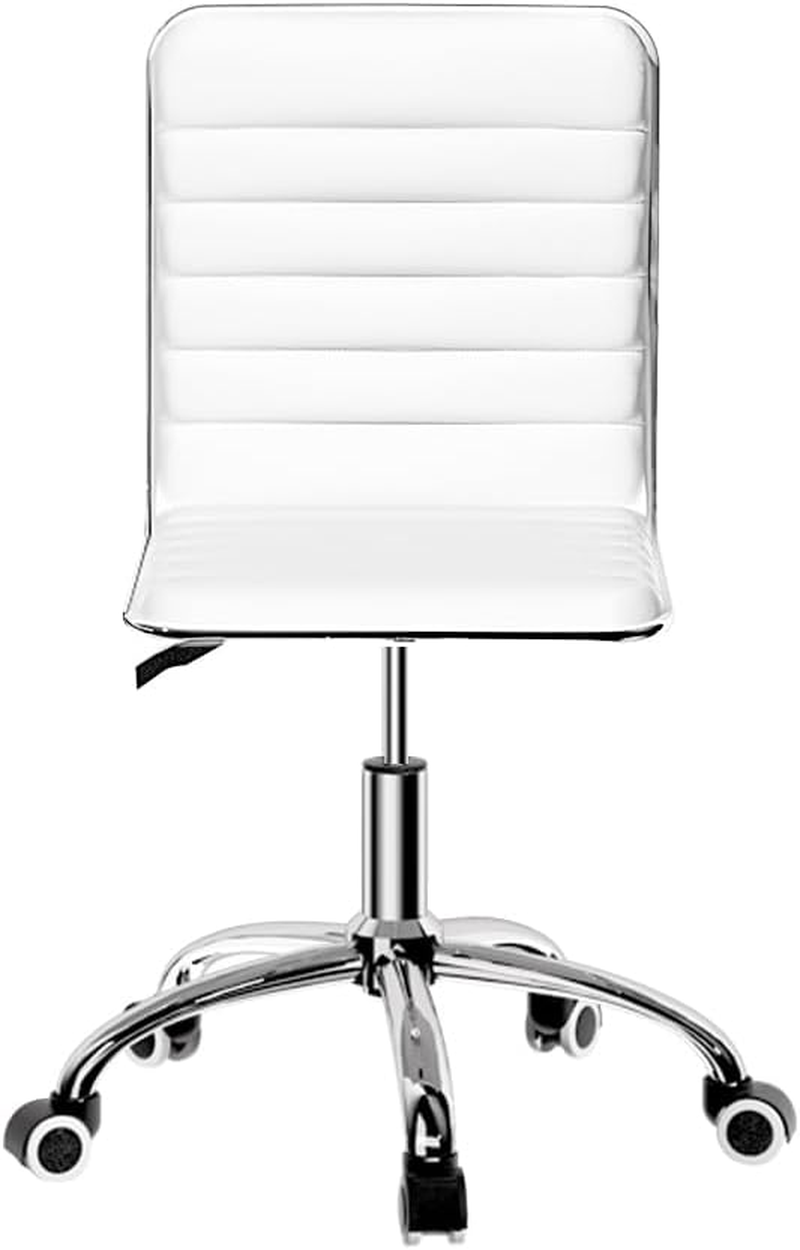 Artiss Ergonomic Office Chair, Leather Executive Desk Computer High Back Gaming Chairs with Wheels Swivel Height Adjustable Flip-Up Armrest, for Home Work Study Bedroom White image number 6