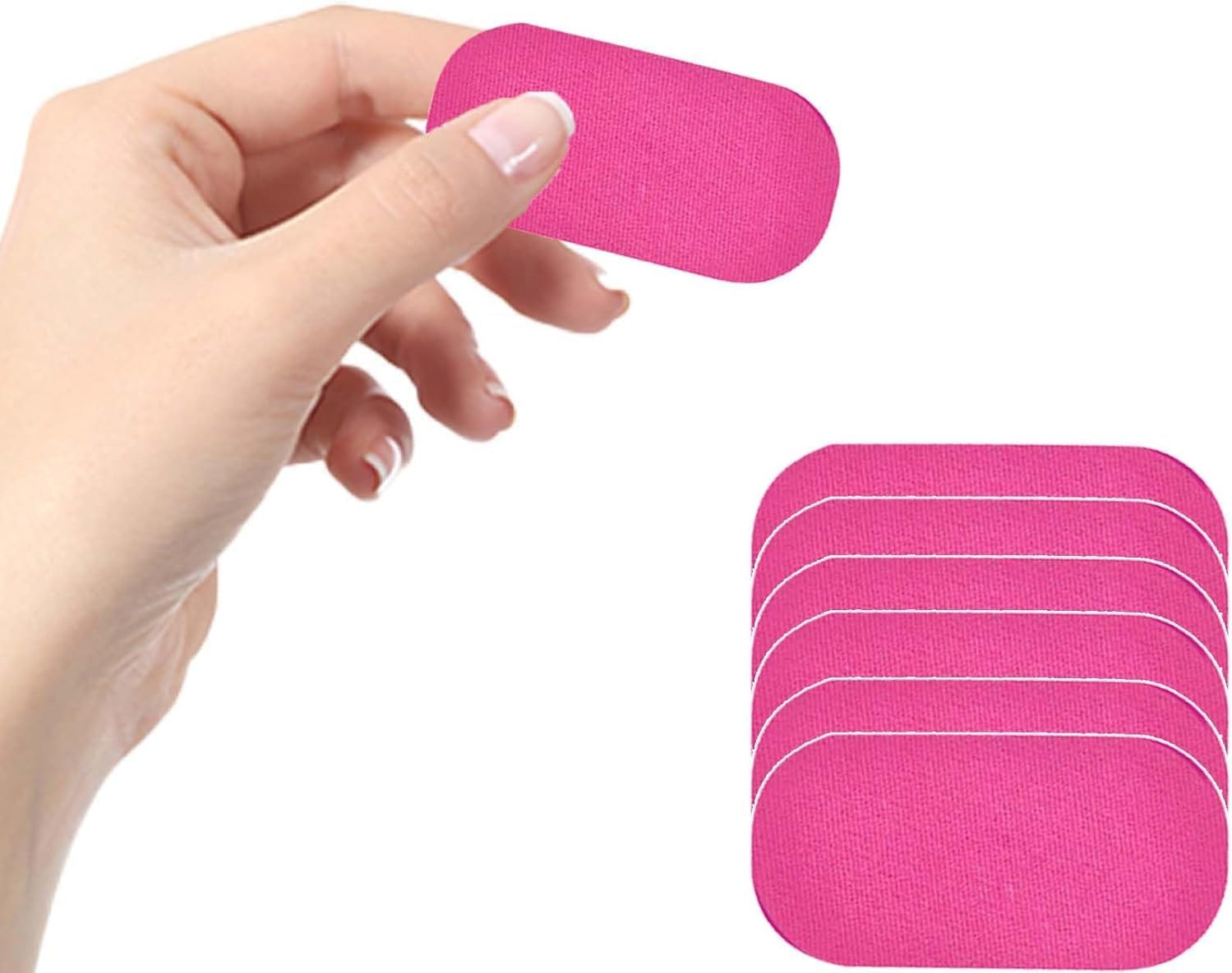 Premium Mouth Tape - Pain Free Removal, Hypoallergenic, Latex Free & Gentle on Skin - Skin Friendly Adhesive Cotton Tape (Pink, 30 Pack)