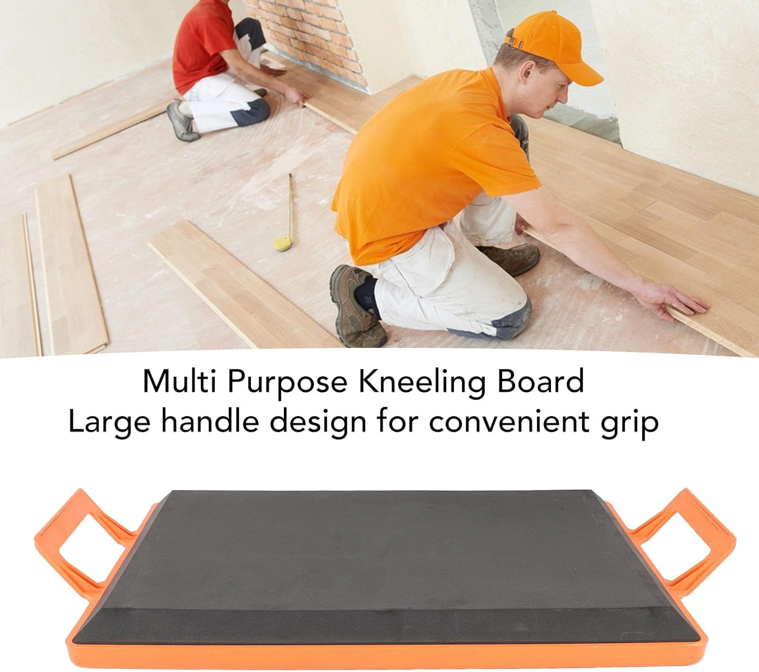 Kneeling Board, Double Handles, Multifunctional Knee Pad, Ample Storage Space, Impact for Outdoor Construction image number 4
