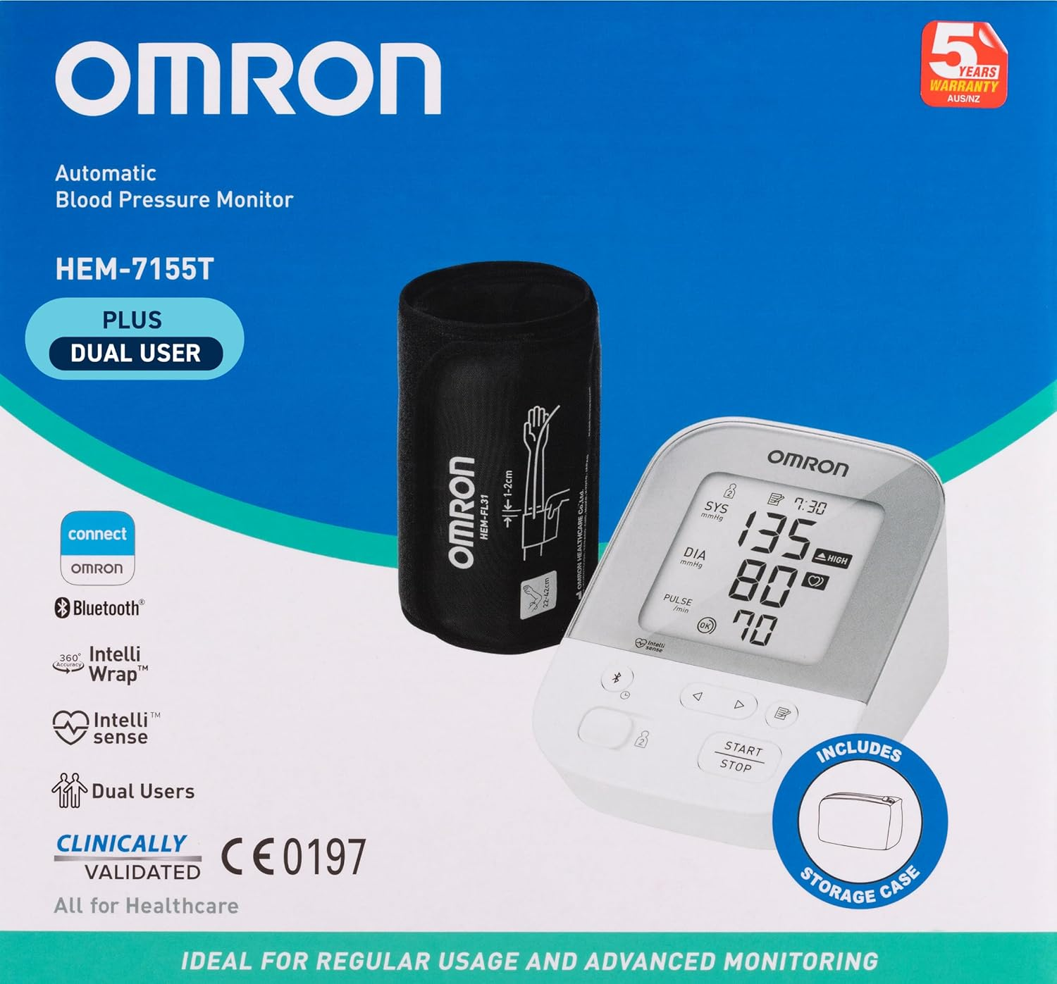 Omron HEM7155T Blood Pressure Monitor image number 4