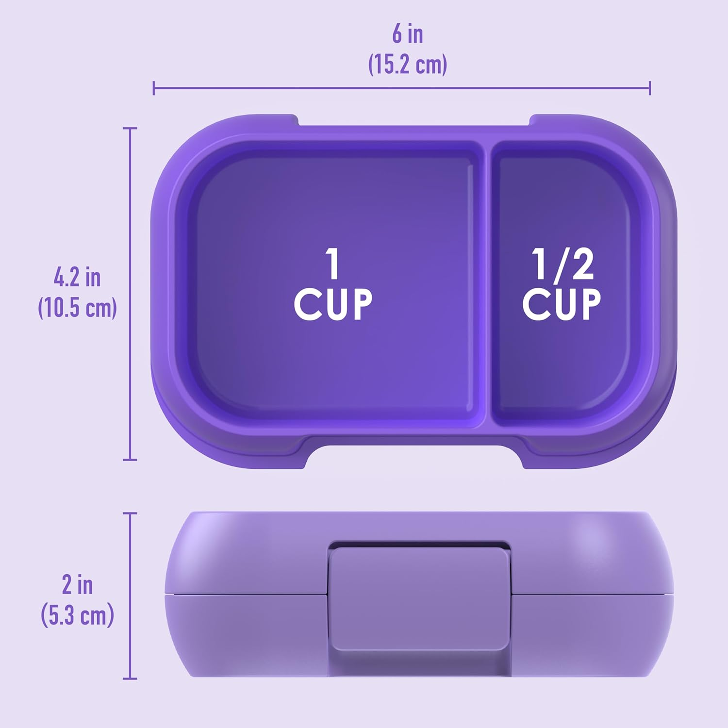 Bentgo Kids Snack Container - Purple