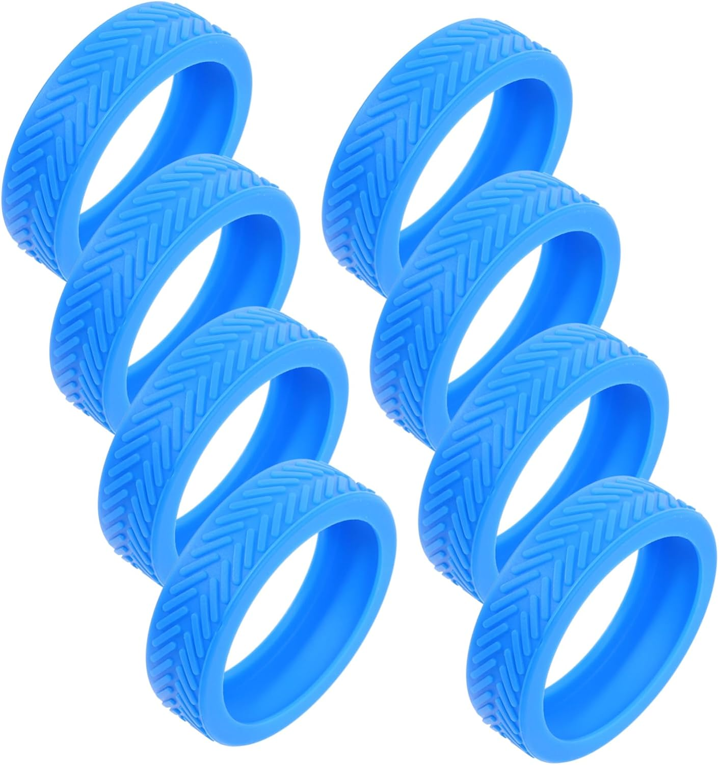 Healeved 8Pcs Silicone Wheel Covers for Luggage Wheel Protector Suitcase Cover Travel Luggage Caster Feet image number 5