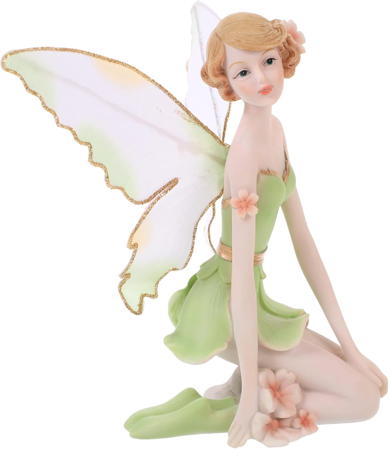 STOBAZA Resin Fairy Statue Adorable Fairy Ornament Cute Home Decor for Desktop image number 5