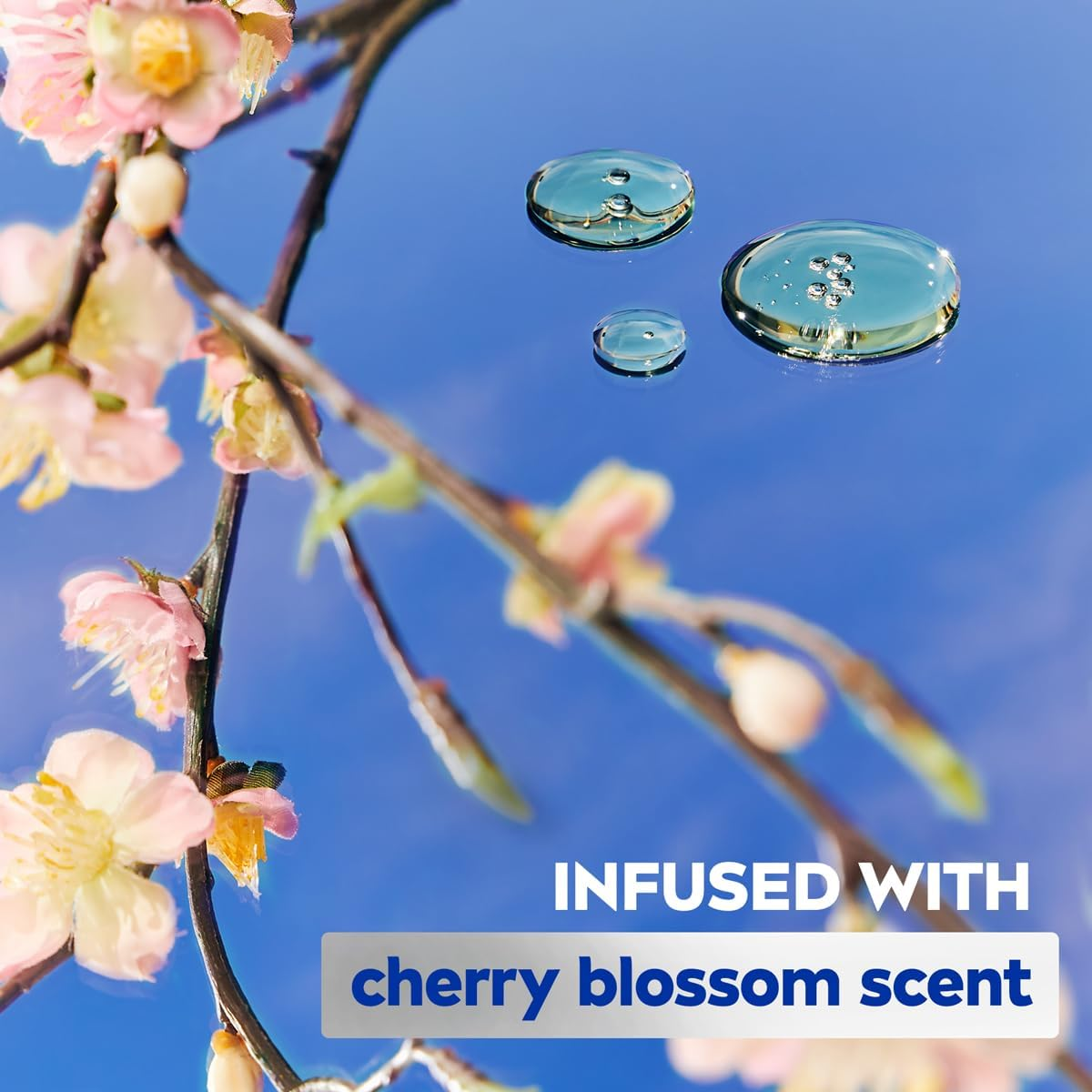 NIVEA Oil Infused Cherry Blossom and Jojoba Oil Body Lotion for Women, Fast-Absorbing and Non-Greasy Cherry Blossom Scented Lotion Moisturizes for 48 Hours, 16.9 Fl Oz Pump Bottle image number 3
