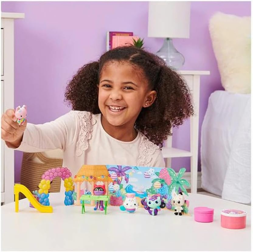 Gabby'S Dollhouse Pandy Paws' Birthday Figure Set image number 3