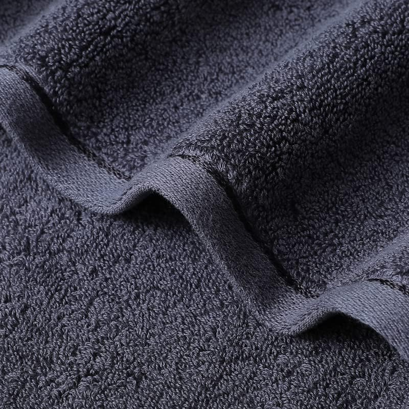 Reyoung,（6Pcs） 100% Cotton Towel, Face Towel, Hand Towel, Quick Dry Soft and Absorbent Premium Quality(526Gsm), Towels (6 Colors) image number 2