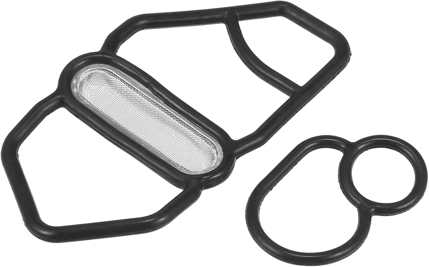 ACROPIX VTEC Solenoid Gasket Spool Valve Filter Screen Fit for Honda Prelude - Pack of 2 Black image number 1