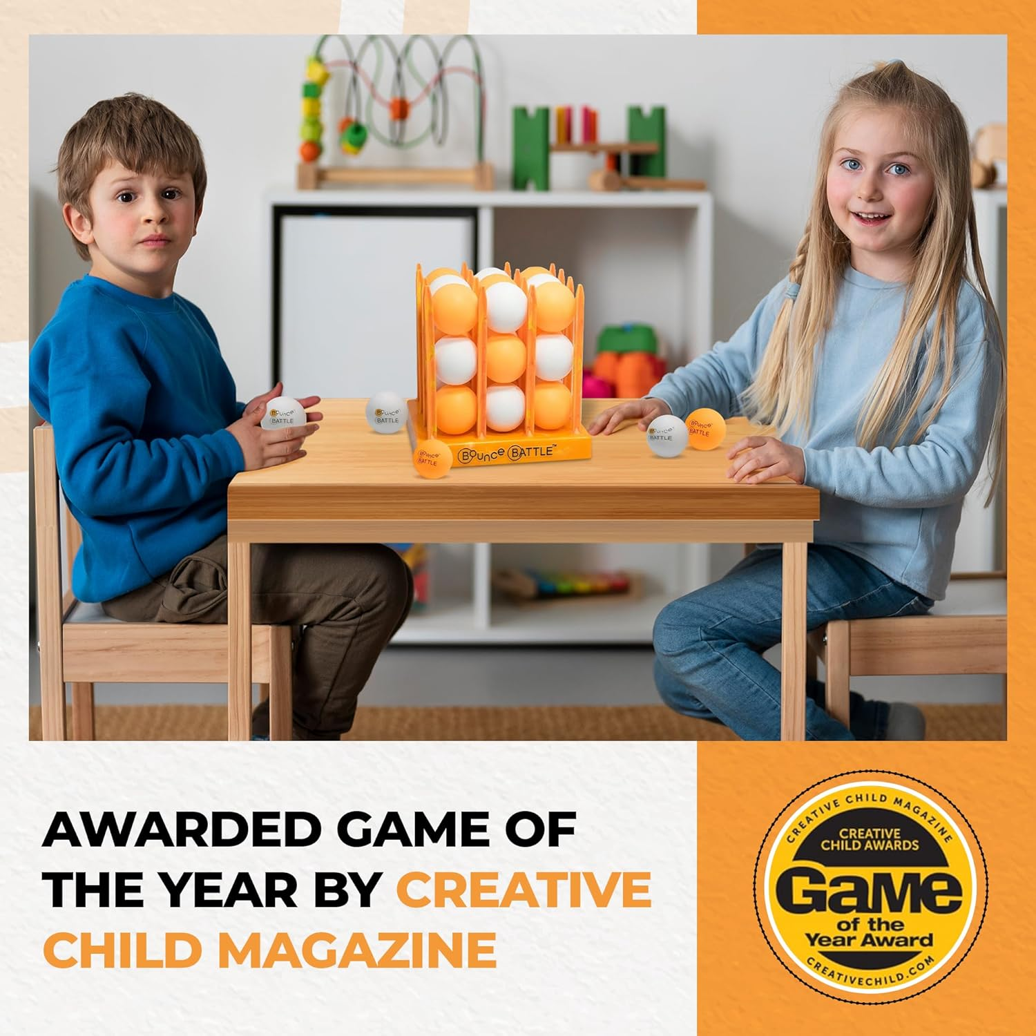 Bounce Battle Marbled Edition Game Set - an Addictive Game of Strategy, Skill & Chance image number 4