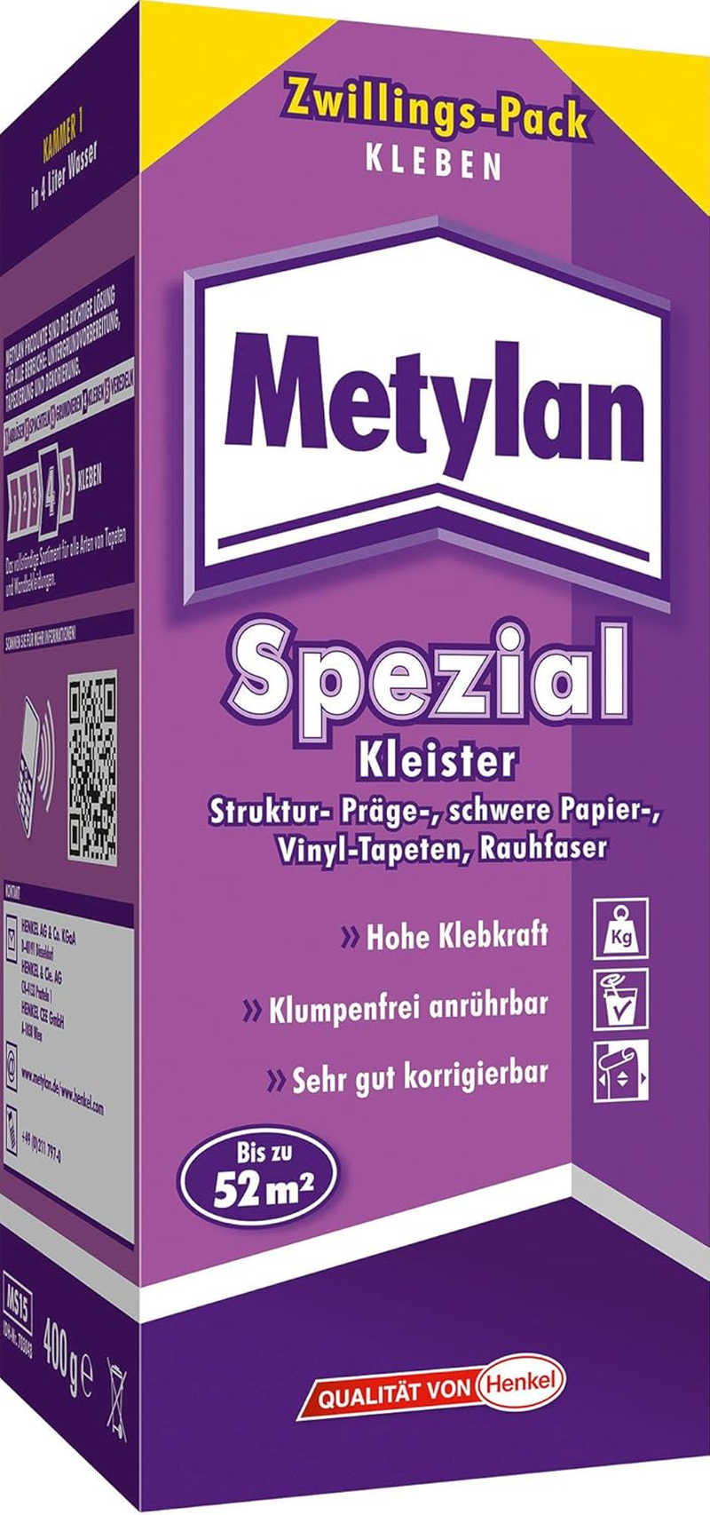 Metylan Normal 1545 Glue for Wallpaper image number 5