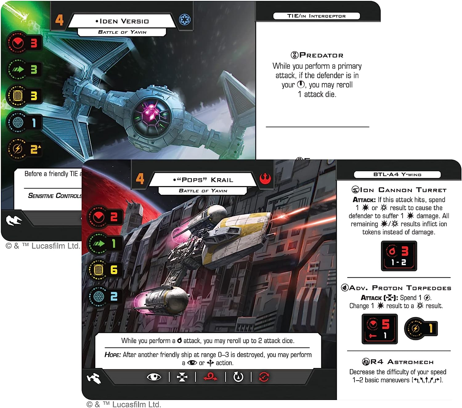 Atomic Mass Games Star Wars X-Wing 2Nd Edition Battle of Yavin Battle Pack Board Game