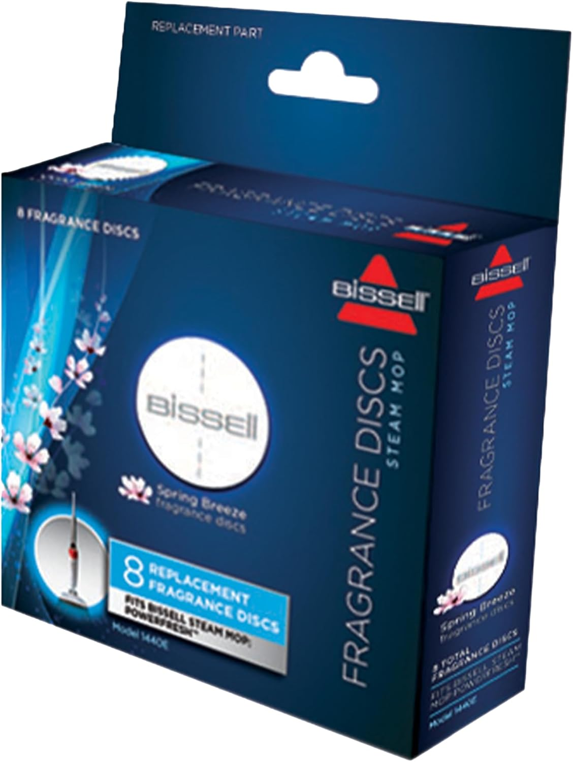 BISSELL Powerfresh Steam Mop Fragrance Discs 1030F | Spring Breeze, 8 per Pack image number 1