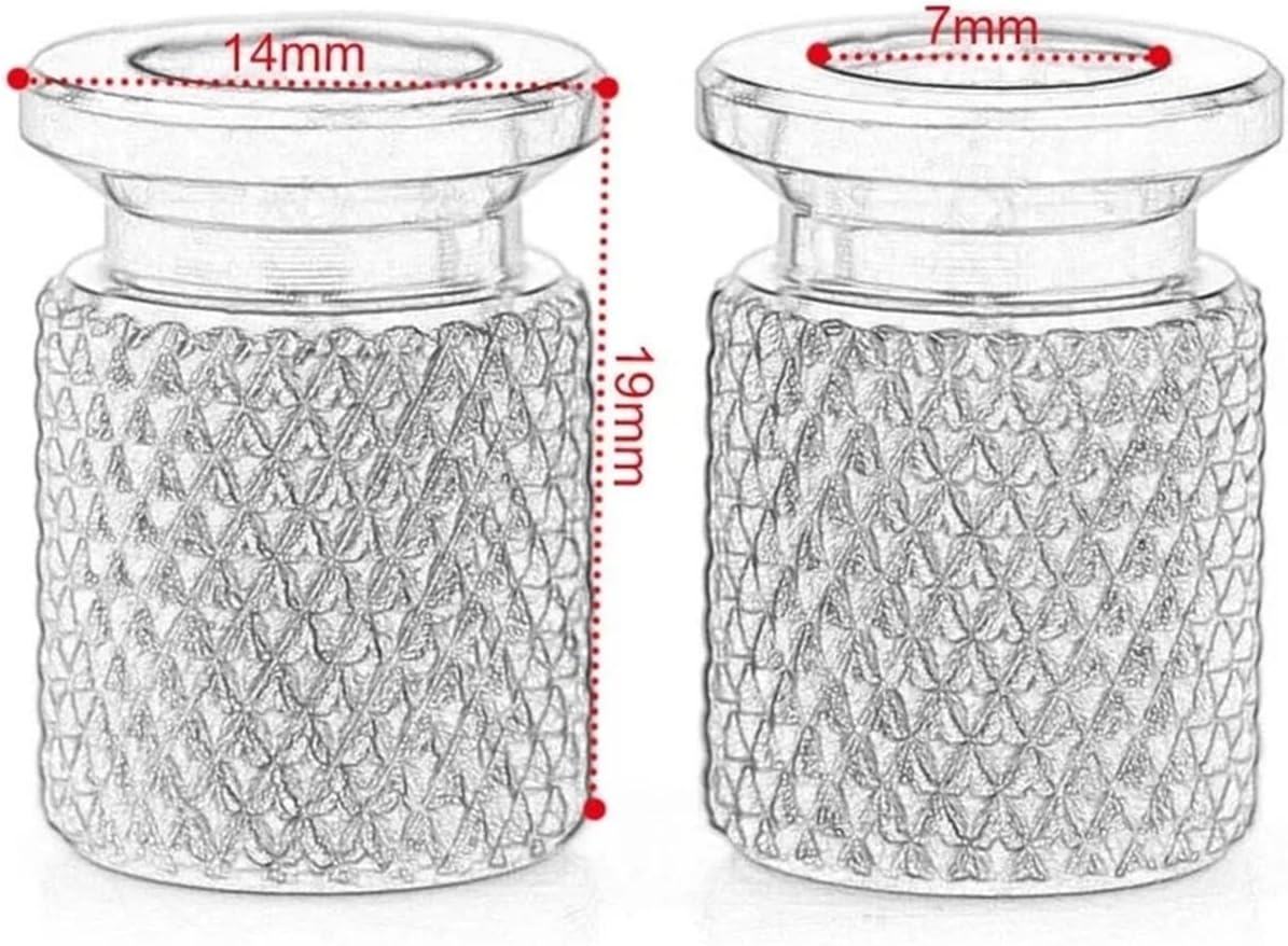 Ninja ZX14 ZX 14 14R ZX-14 ZX-14R 2006-2015 2014 Accessories Motorcycle Wheel Tire Valve Air Port Stem Caps Cover(Blue) - Black image number 4