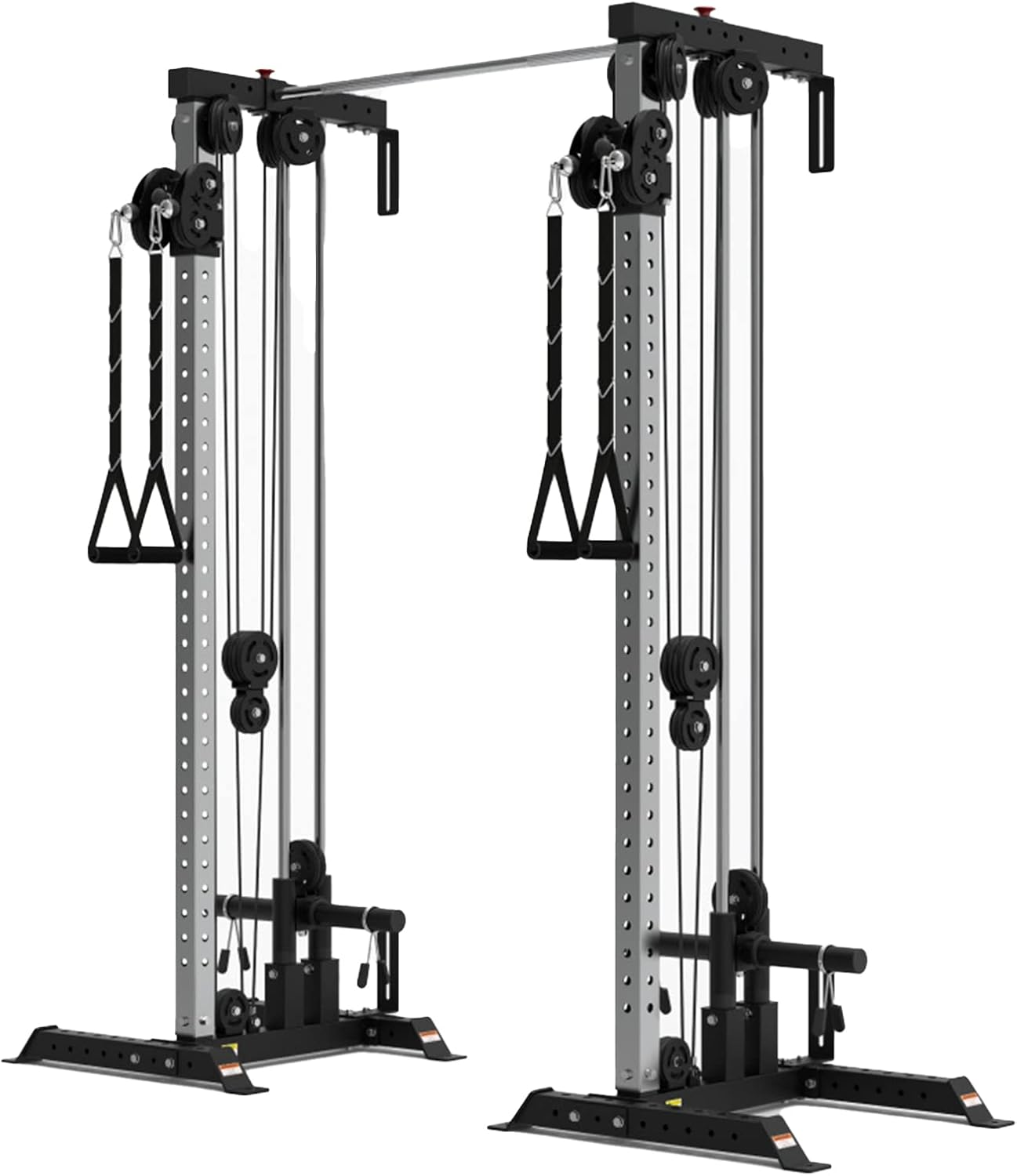 Bells of Steel Cable Machine Tower - Commercial and Home Gym Equipment - Aluminum Pulleys with Stacks or for Plates, Squat Stands and Uprights image number 1