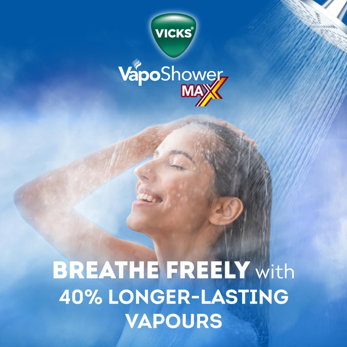 Vicks Vaposhower Max, 4 Shower Tablets &ndash; Breathe Easy image number 6