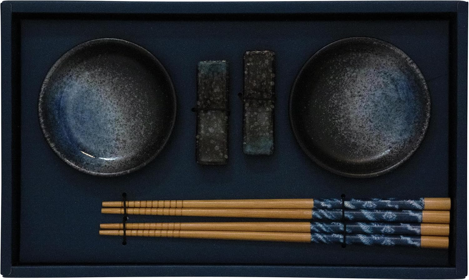 JADE TEMPLE Sushi Set, Blue, 1 Set