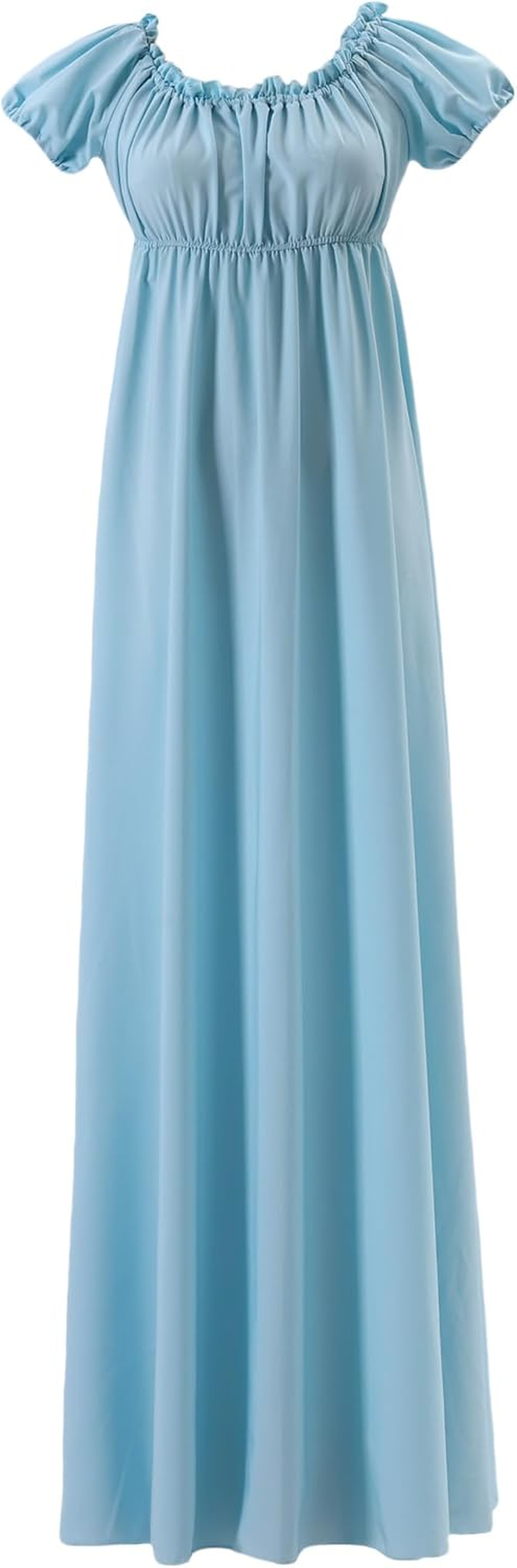 Regency Dress for Women Victorian Tea Party Gown Dresses Empire Waist Regency Costume Victorian Luxurious Satin Wedding Dress