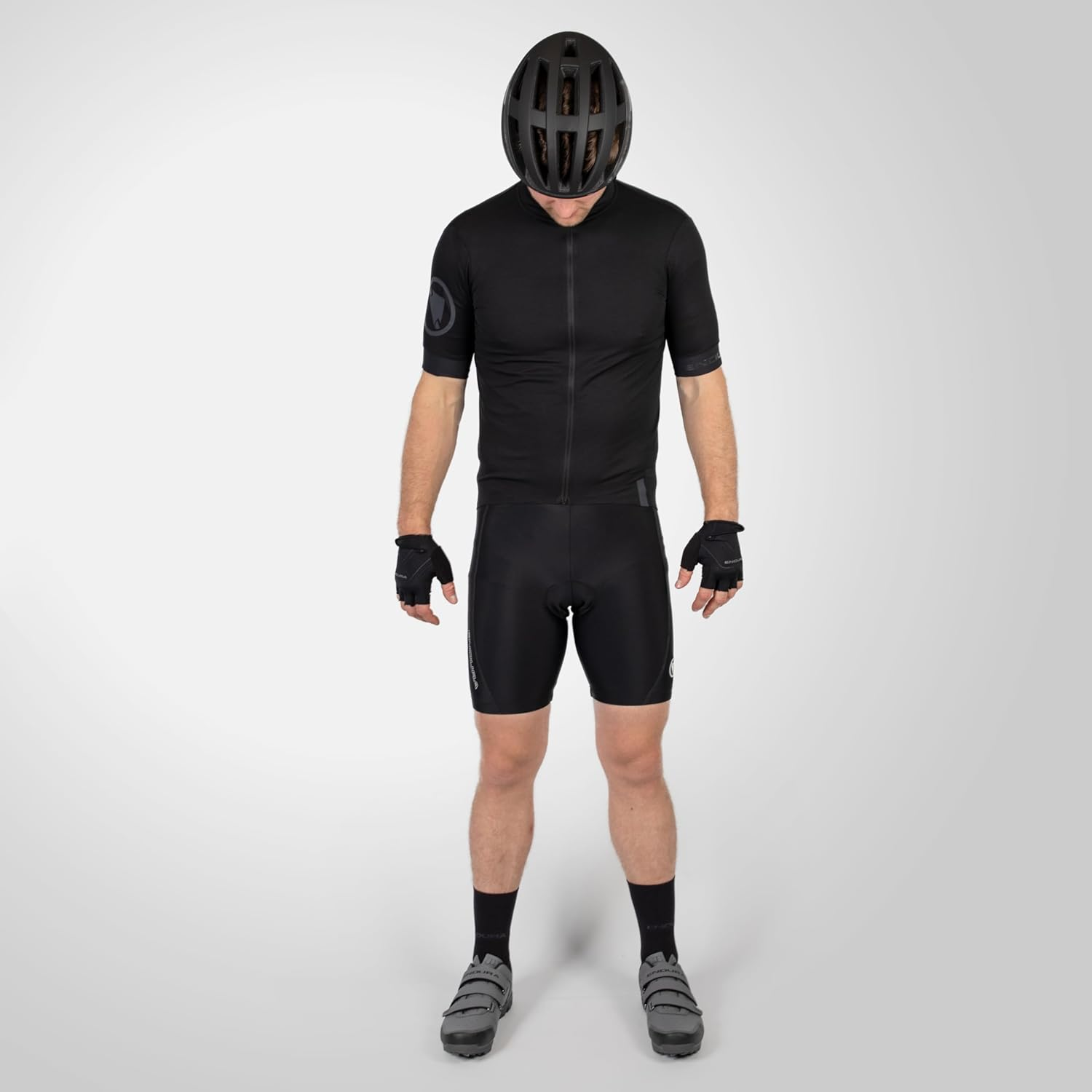 Endura Mens 6-Panel Road Cycling Short Black image number 6