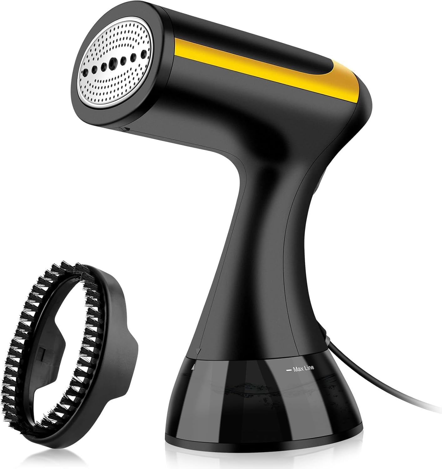 AOIMIKE 1500W Black Handheld Garment Steamer, 350Ml Detachable Water Tank, 20S Fast Heat-Up, Auto-Off, Home Use image number 4