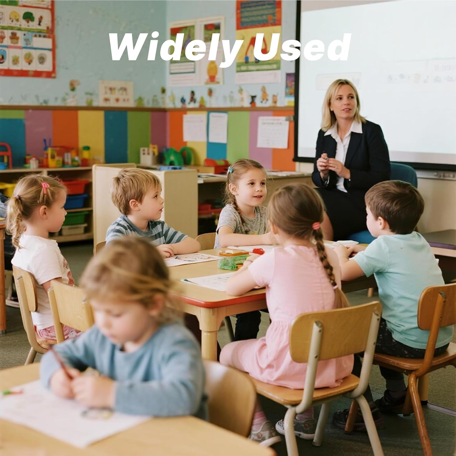 Set of 5 Telescopic Teachers Finger Pointer, Extendable Hand Pointer Stick for Classroom Use, Retractable Finger Pointers in White, Pink, Purple, Blue, Yellow, Ideal Teaching Aid for Educators image number 5