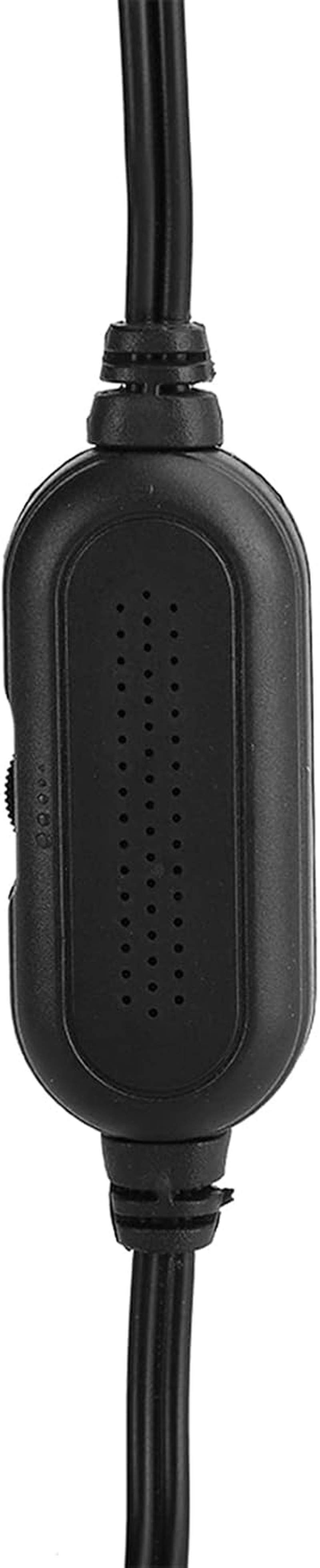 USB Wired Speaker, Portable Soundbar Computer Mini Loudspeaker, with a Clip, for Desktop Laptop Computers, Black image number 6