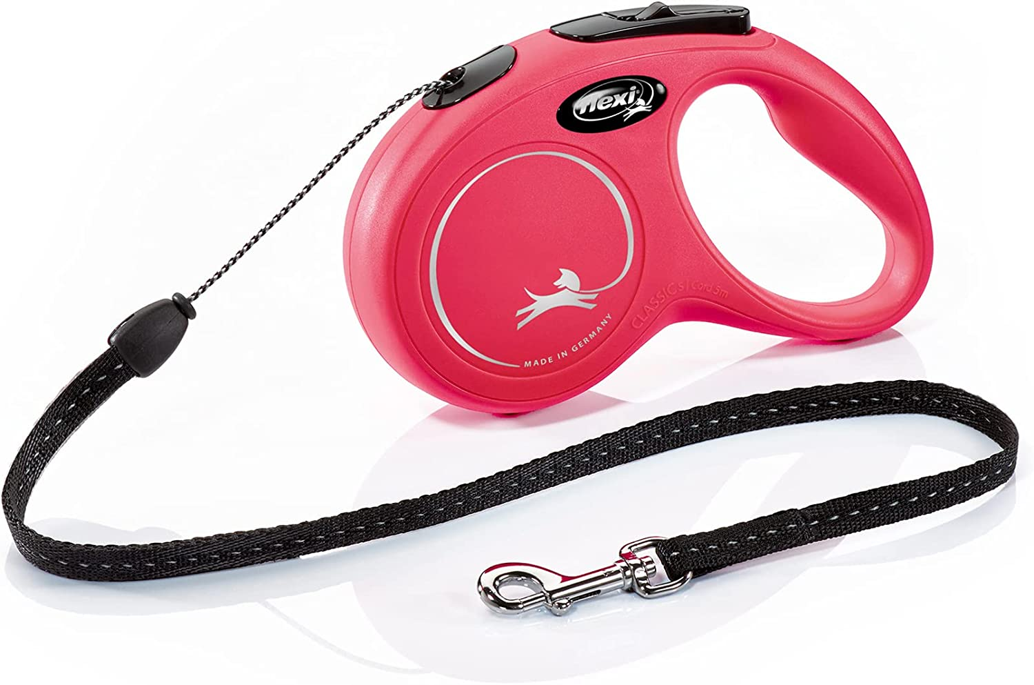 Flexi Classic Cord Retractable Dog Lead Red Small 5 Metre image number 2