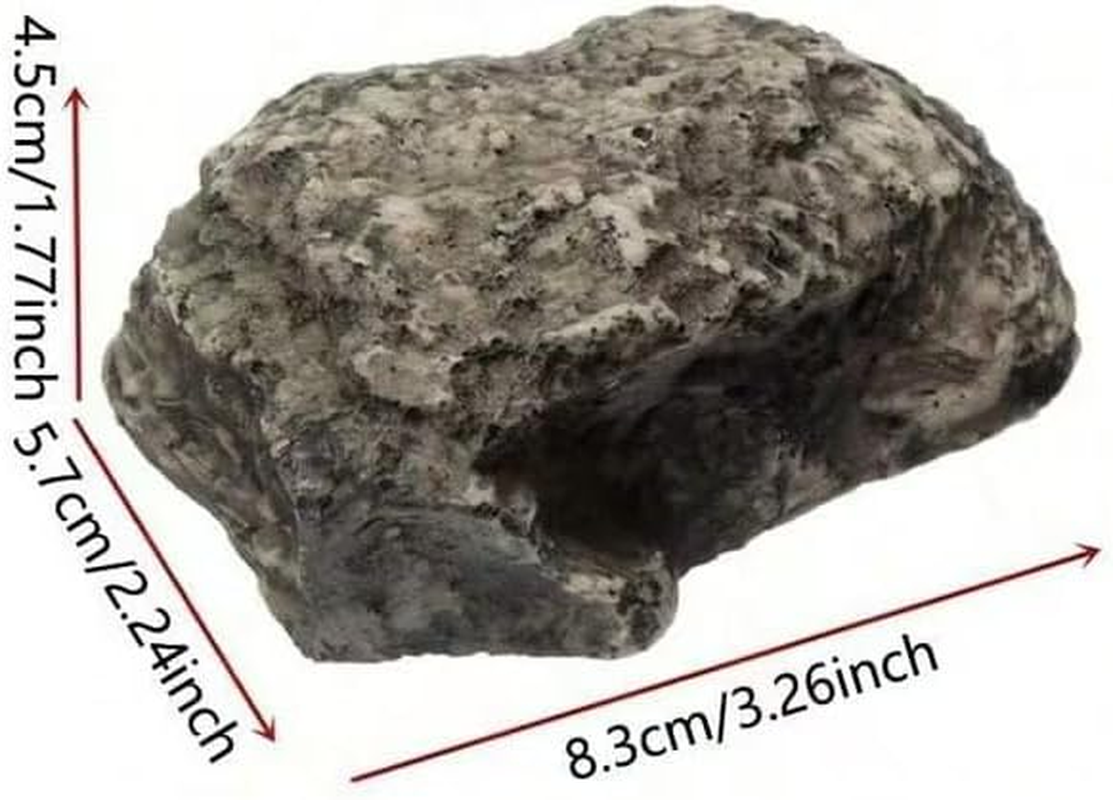 Ray Ocean Fake Rock - Looks Stone - Safe for Outdoor Outdoor Secret Safe Box for Keys, Fake Stone Rock Yard House Accessories image number 1