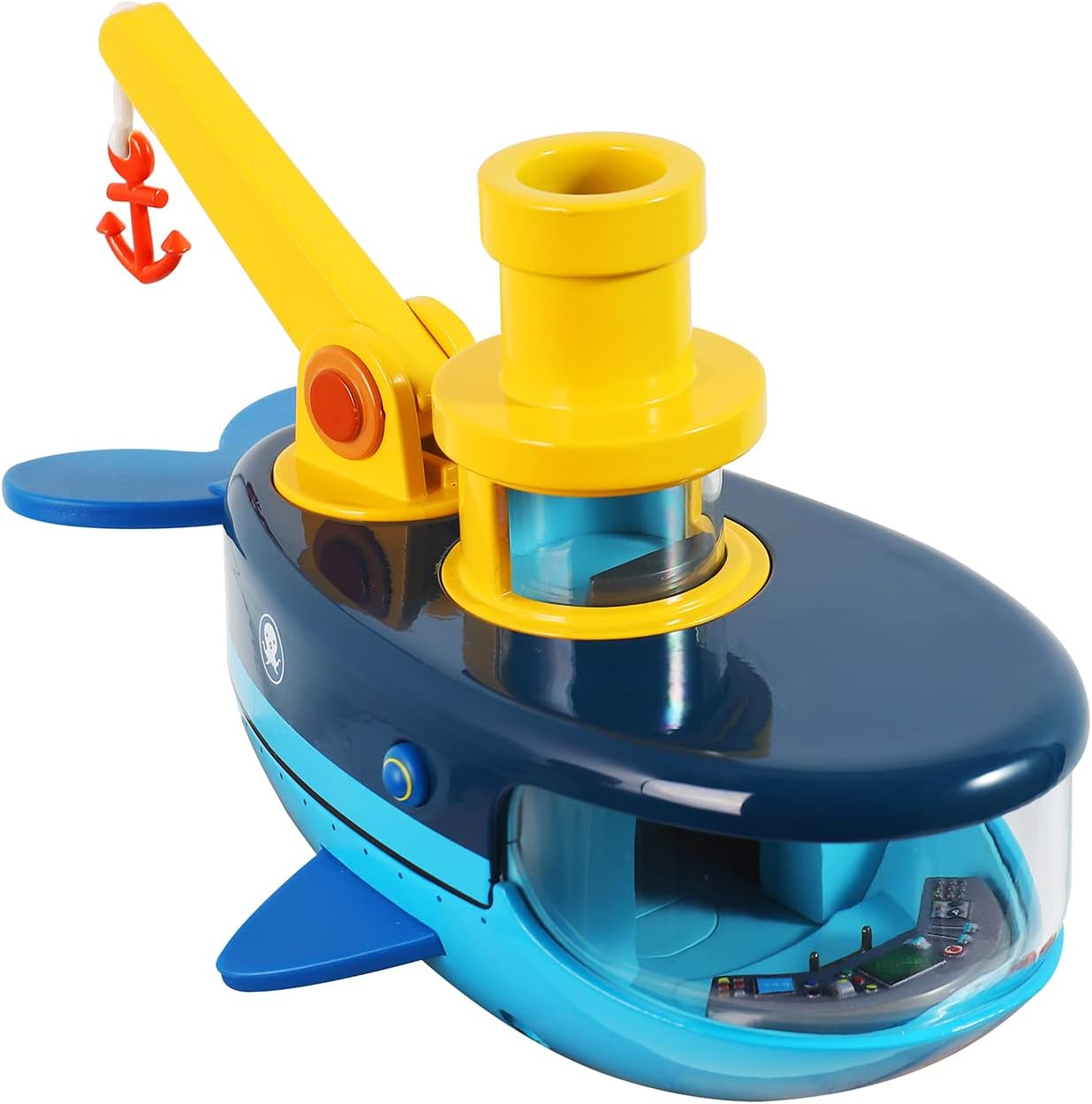 Cobalt Light GUP C Toy Compatible with Octonauts Toys, Oct GUP Metal Vehicle Rescue Ship Octopod Castle Barnacles Kwazii Shellington Tweak Dashi Peso Birthday Gifts for Kids image number 2