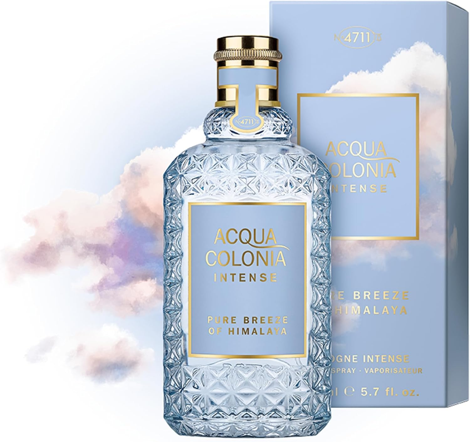 4711 Acqua Colonia Intense Pure Breeze of Himalaya Eau De Cologne Spray 50Ml/1.7Oz image number 3
