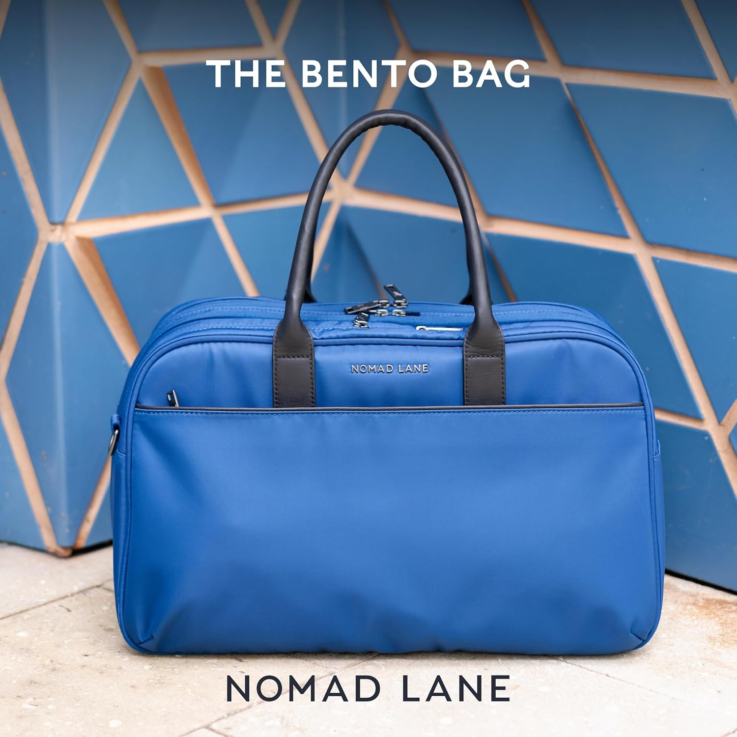 Nomad Lane the Bento Bag Classic Carry-On Luggage Duffel Bag, Durable & Lightweight Carry on Suitcase, Personal Travel Bag image number 4