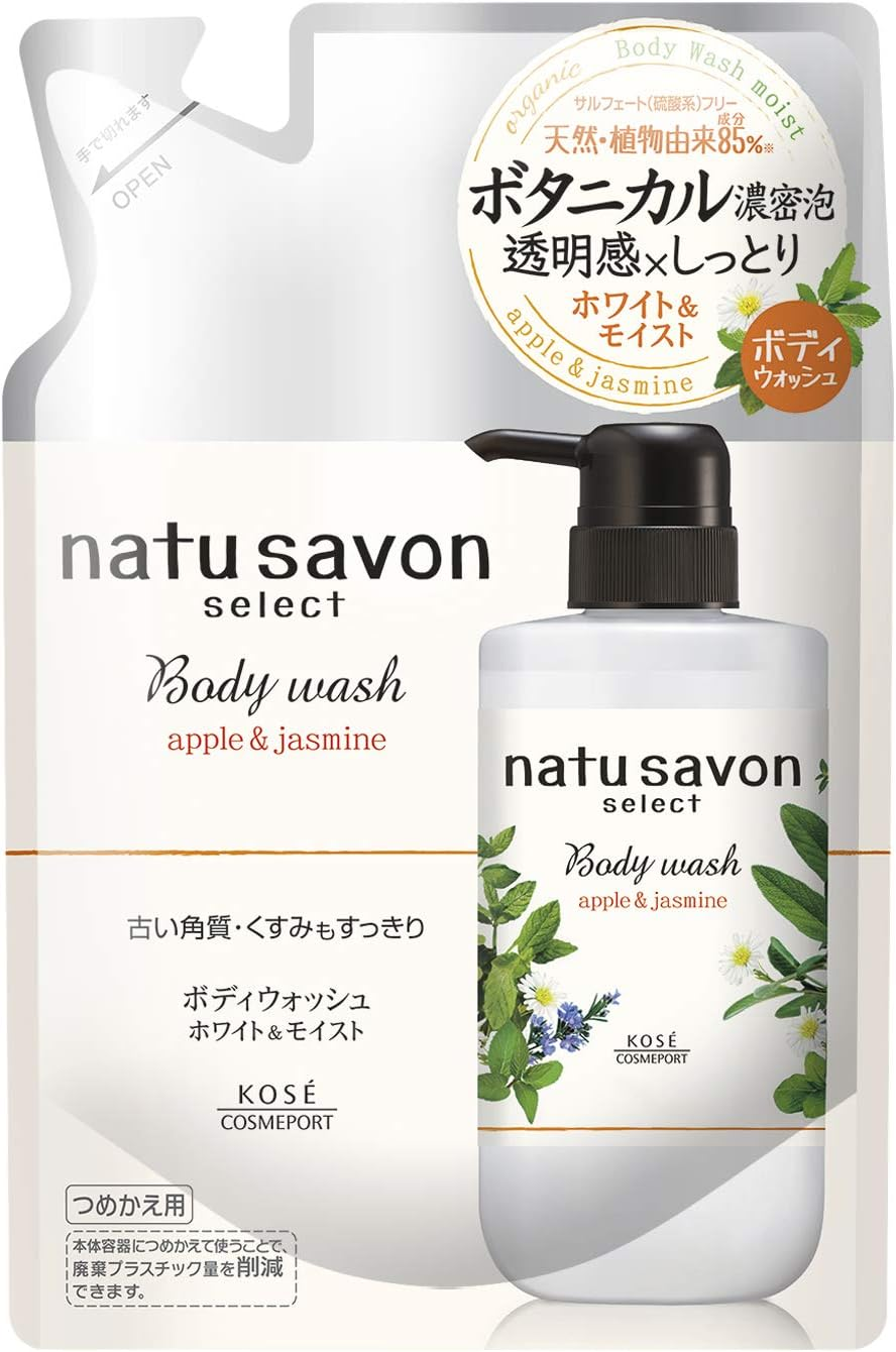 KOSE Softymo Nachusabon Select White Body Wash Moist Refill image number 3